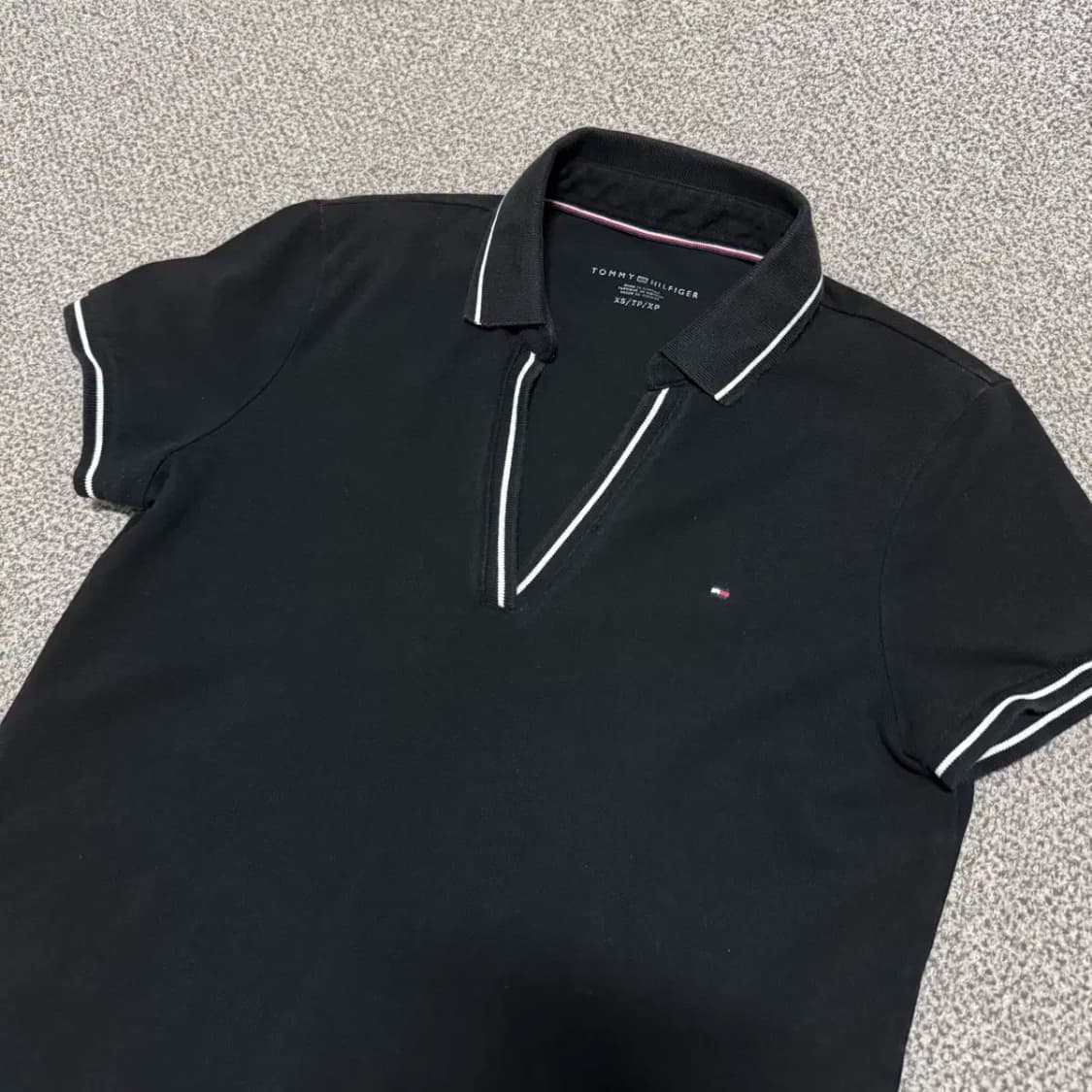 Xs 타미힐피거 블랙 카라 원피스 상품이미지2