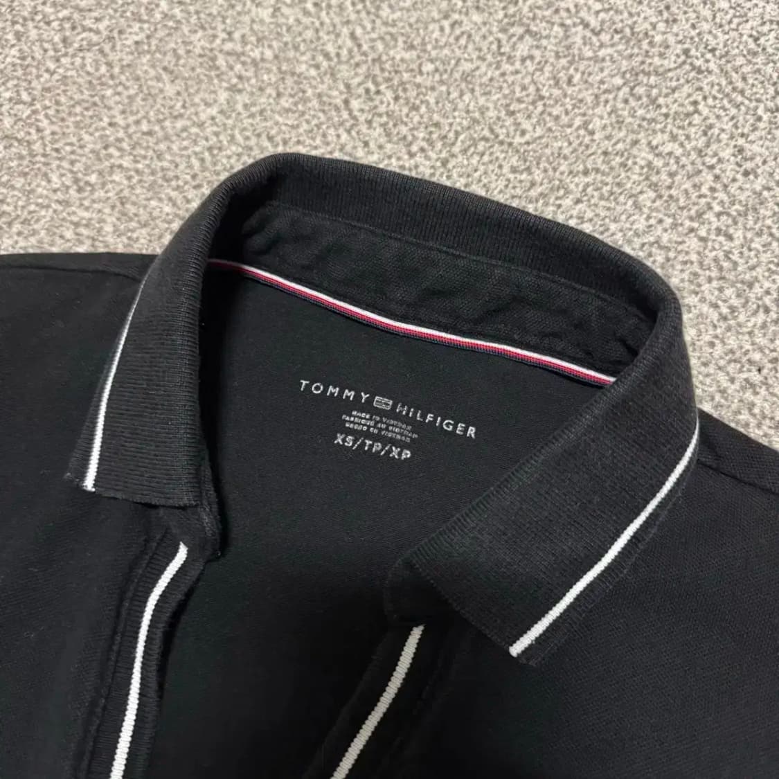 Xs 타미힐피거 블랙 카라 원피스 상품이미지4