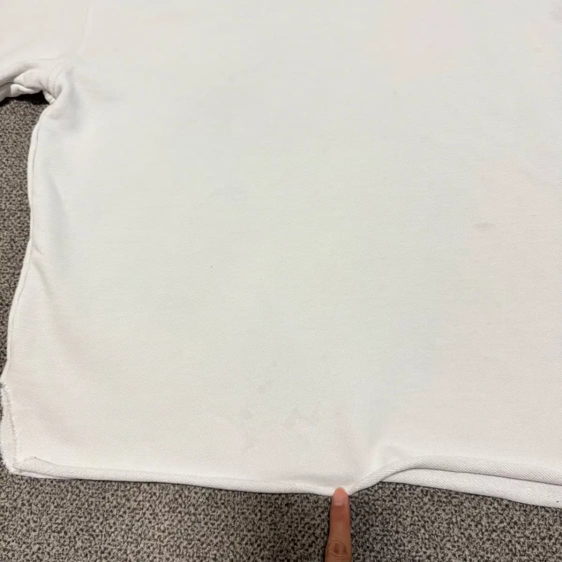 질샌더 로고 반팔 티셔츠 화이트 상품이미지10