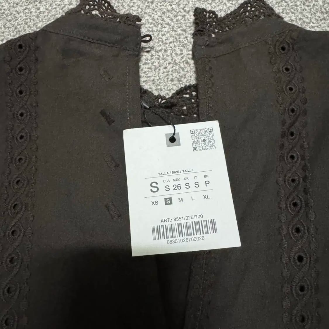 S 자라 블라우스 상품이미지2