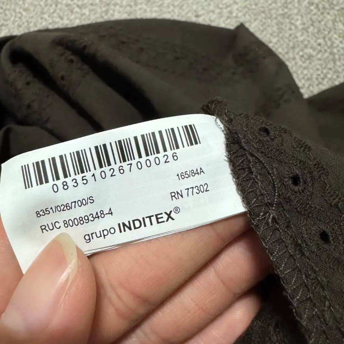 S 자라 블라우스 상품이미지5