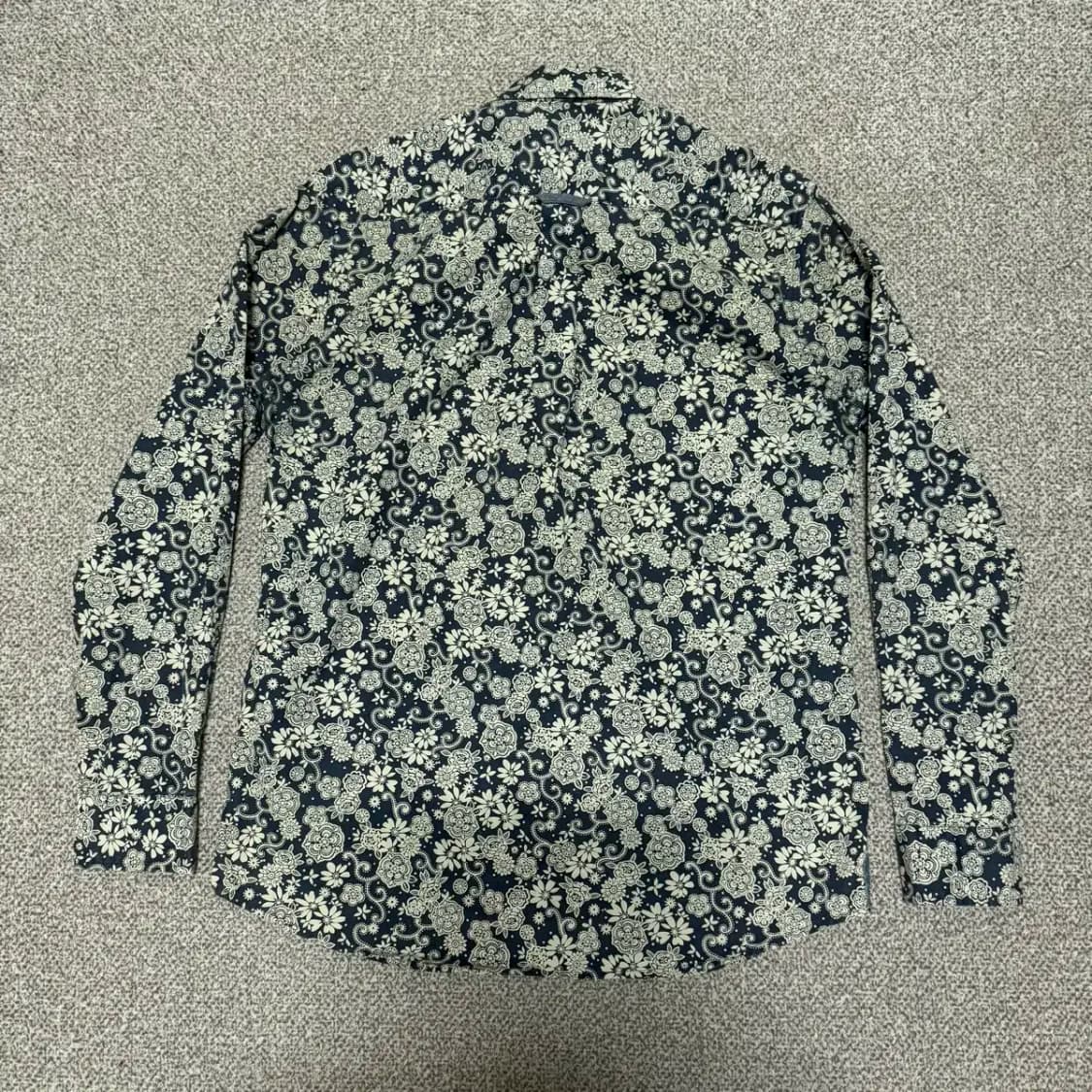 L 프리즘웍스 플라워 패턴 셔츠 남방 상품이미지8