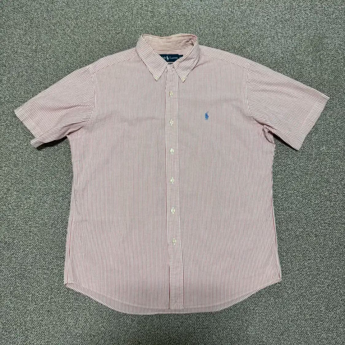 XL 폴로랄프로렌 스트라이프 반팔 셔츠 상품이미지1