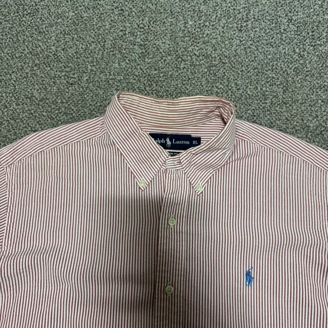 XL 폴로랄프로렌 스트라이프 반팔 셔츠 상품이미지3