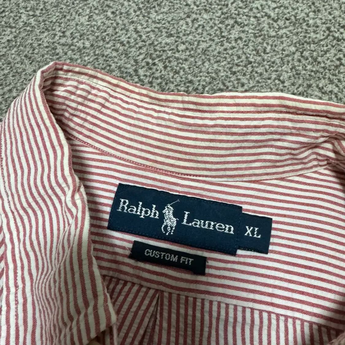 XL 폴로랄프로렌 스트라이프 반팔 셔츠 상품이미지4