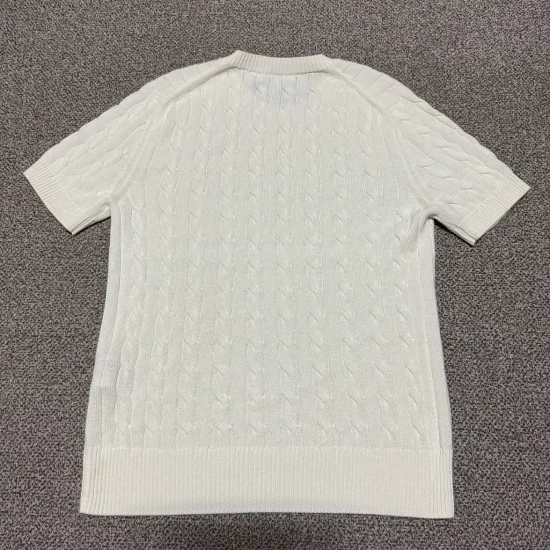 M 빈폴 꽈배기 반팔 니트 상품이미지6