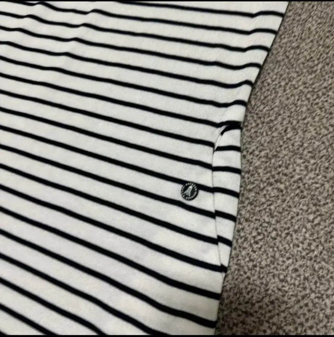 85 바버 스트라이프 민소매 원피스 상품이미지2