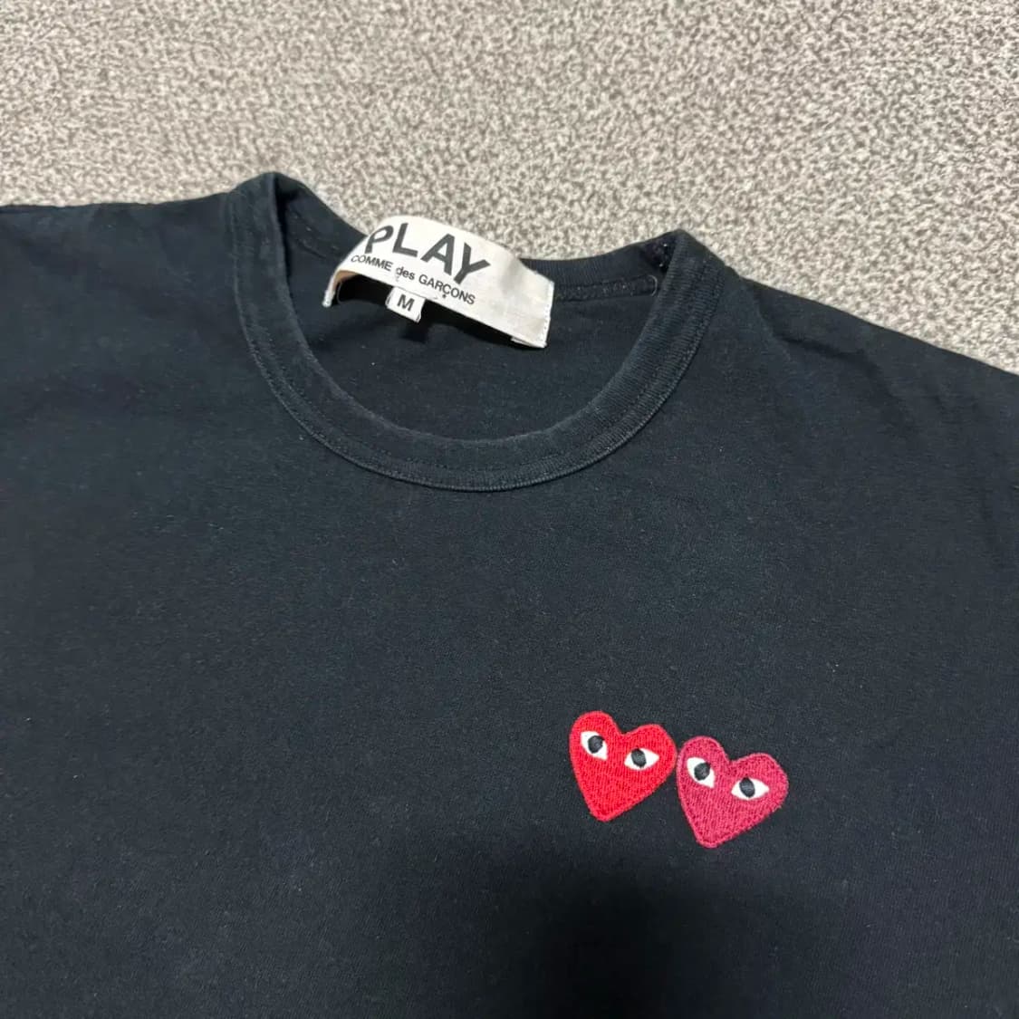 M 꼼데가르송 더블와펜 반팔 상품이미지2