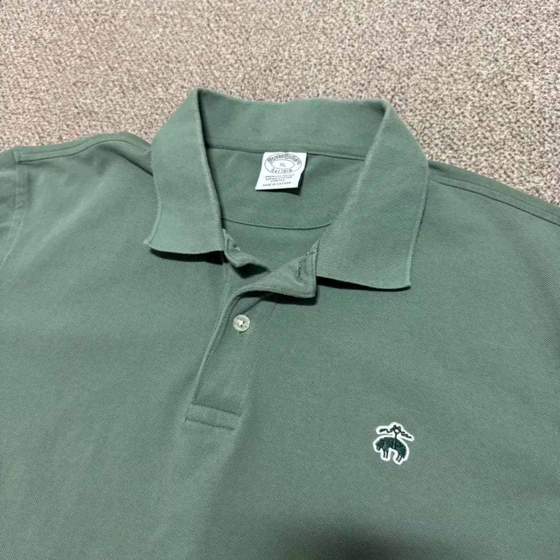 XL 브룩스브라더스 반팔 카라티 상품이미지2