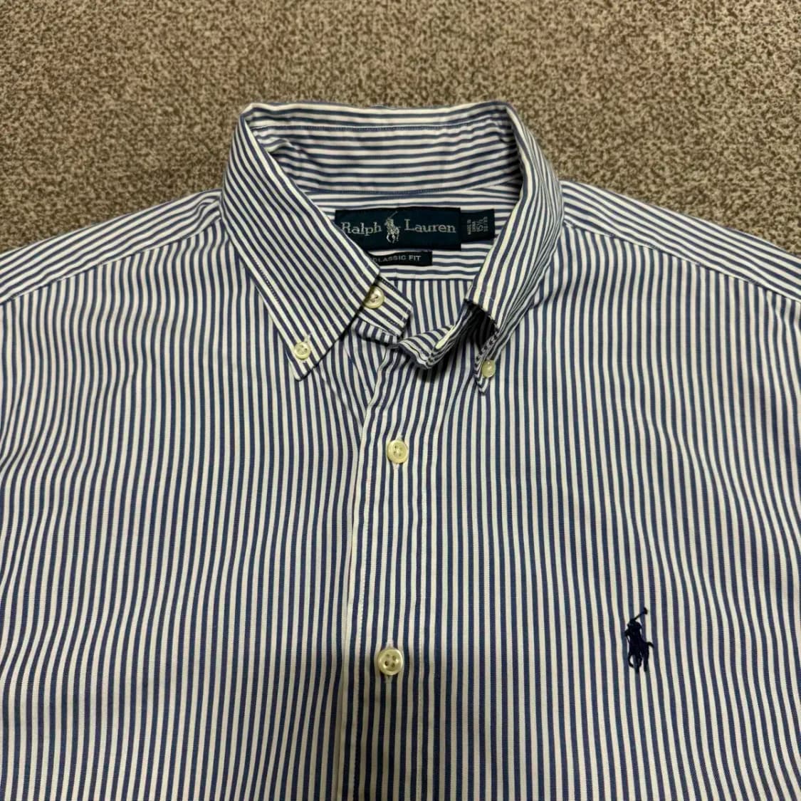 M 폴로랄프로렌 스트라이프 셔츠 상품이미지2
