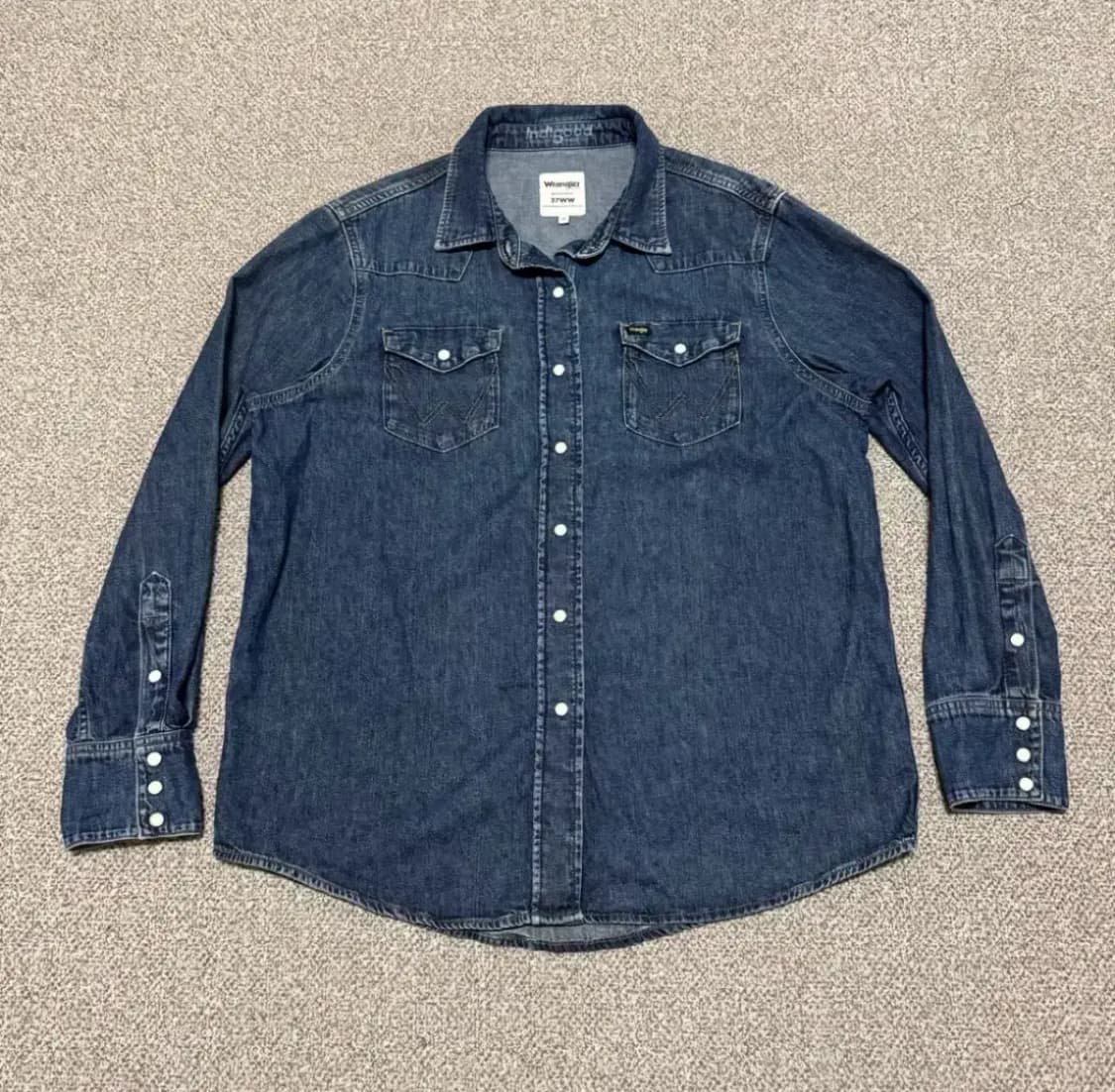 M 랭글러 데님 웨스턴 셔츠 상품이미지1