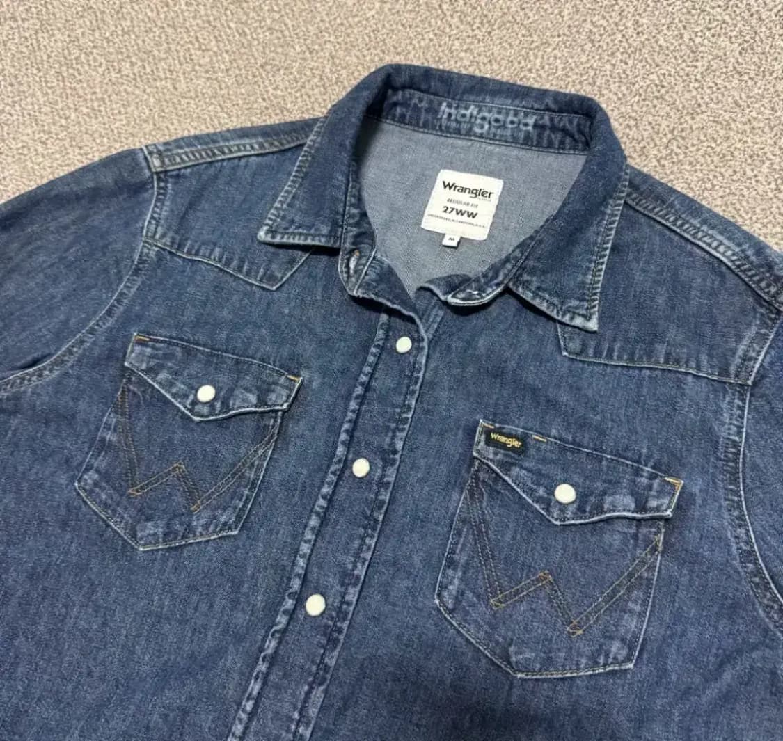 M 랭글러 데님 웨스턴 셔츠 상품이미지2