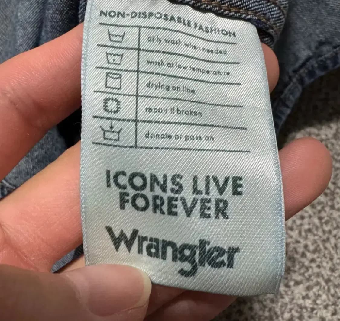 M 랭글러 데님 웨스턴 셔츠 상품이미지5