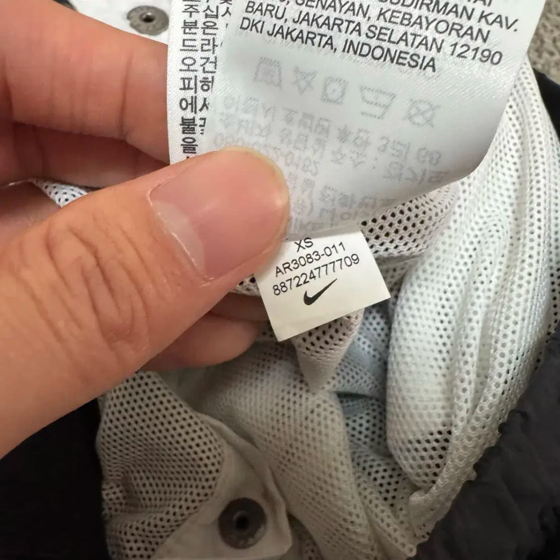 Xs 나이키 윈드러너 팬츠 여성 상품이미지6