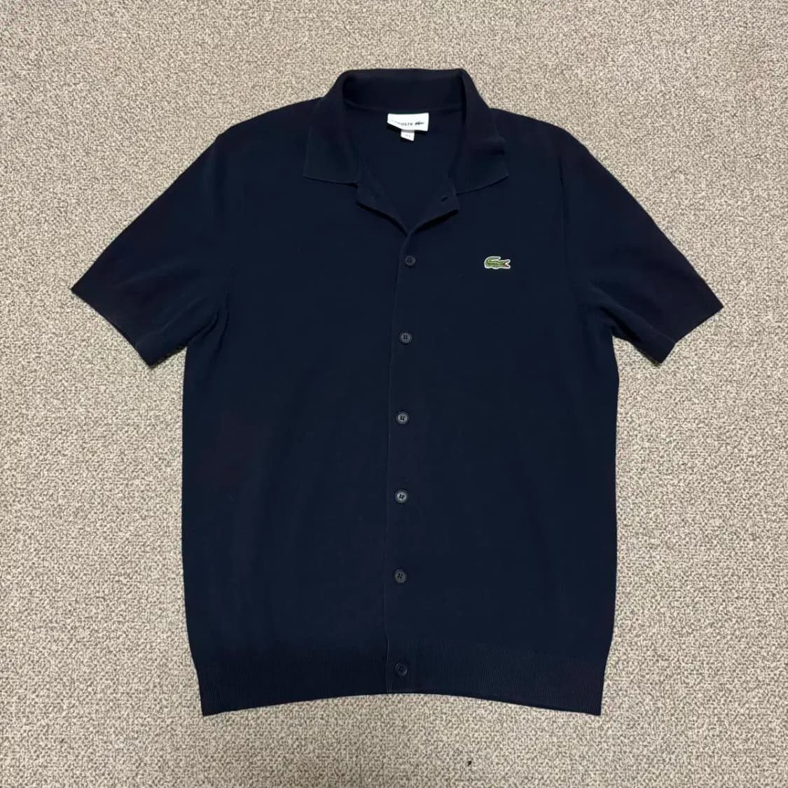 3 라코스테 니트 반팔 가디건 상품이미지1