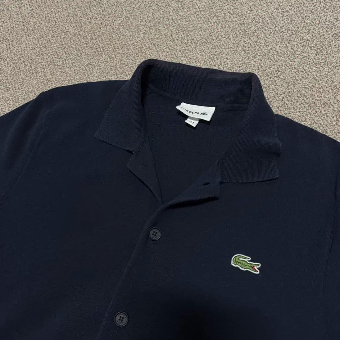 3 라코스테 니트 반팔 가디건 상품이미지2