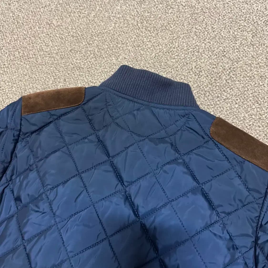 S 폴로랄프로렌 네이비 퀼팅 자켓 여성 상품이미지6