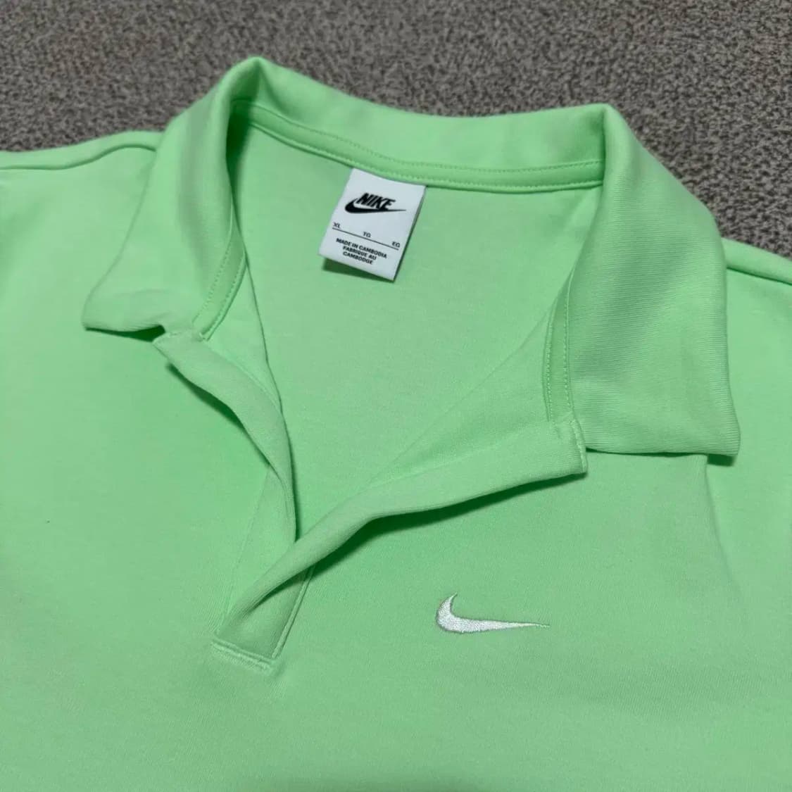 XL 나이키 반팔 카라티 크롭 여성 상품이미지2