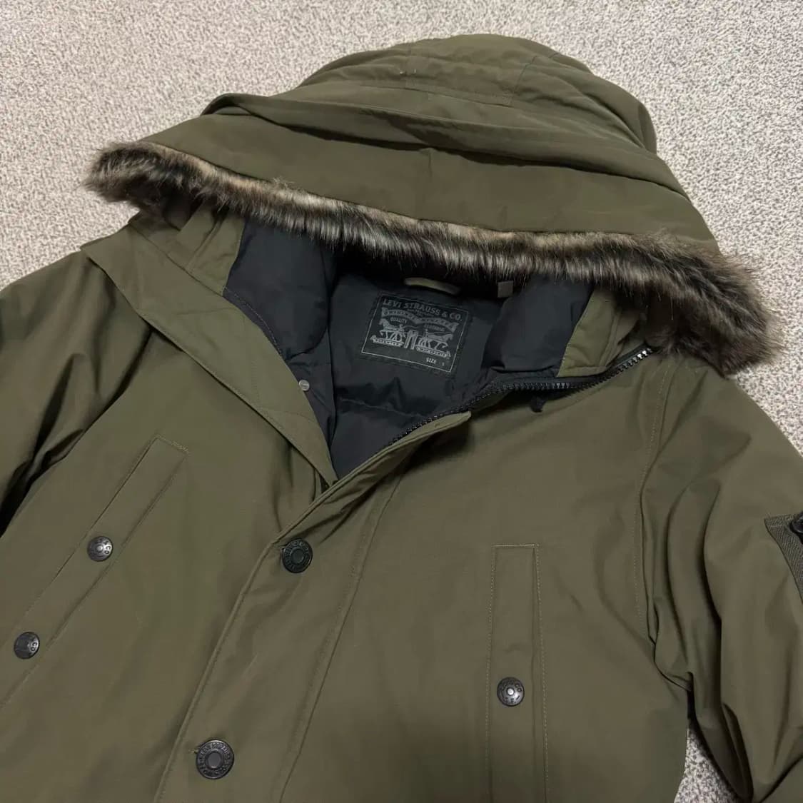 S 리바이스 패딩 상품이미지2