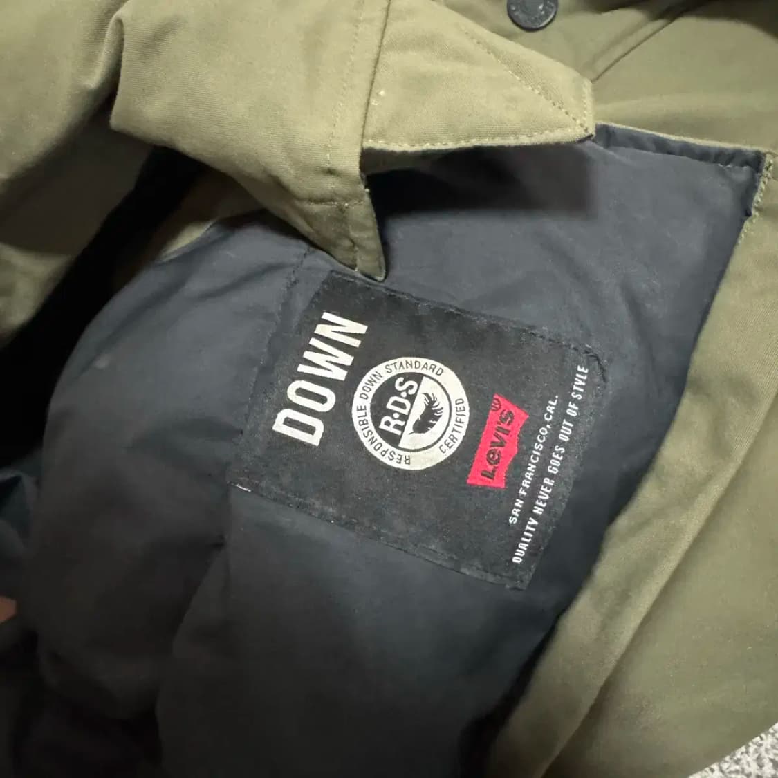 S 리바이스 패딩 상품이미지4