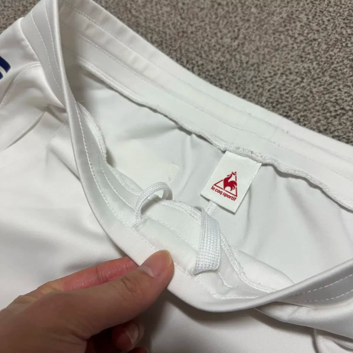 XL 르꼬끄 스포르티브 화이트 트레이닝복 세트 상품이미지9