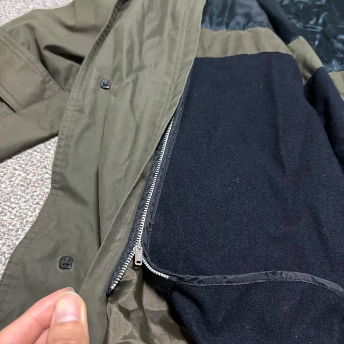 L 폴로랄프로렌 CHAPS 챕스 카키색 코트 상품이미지8