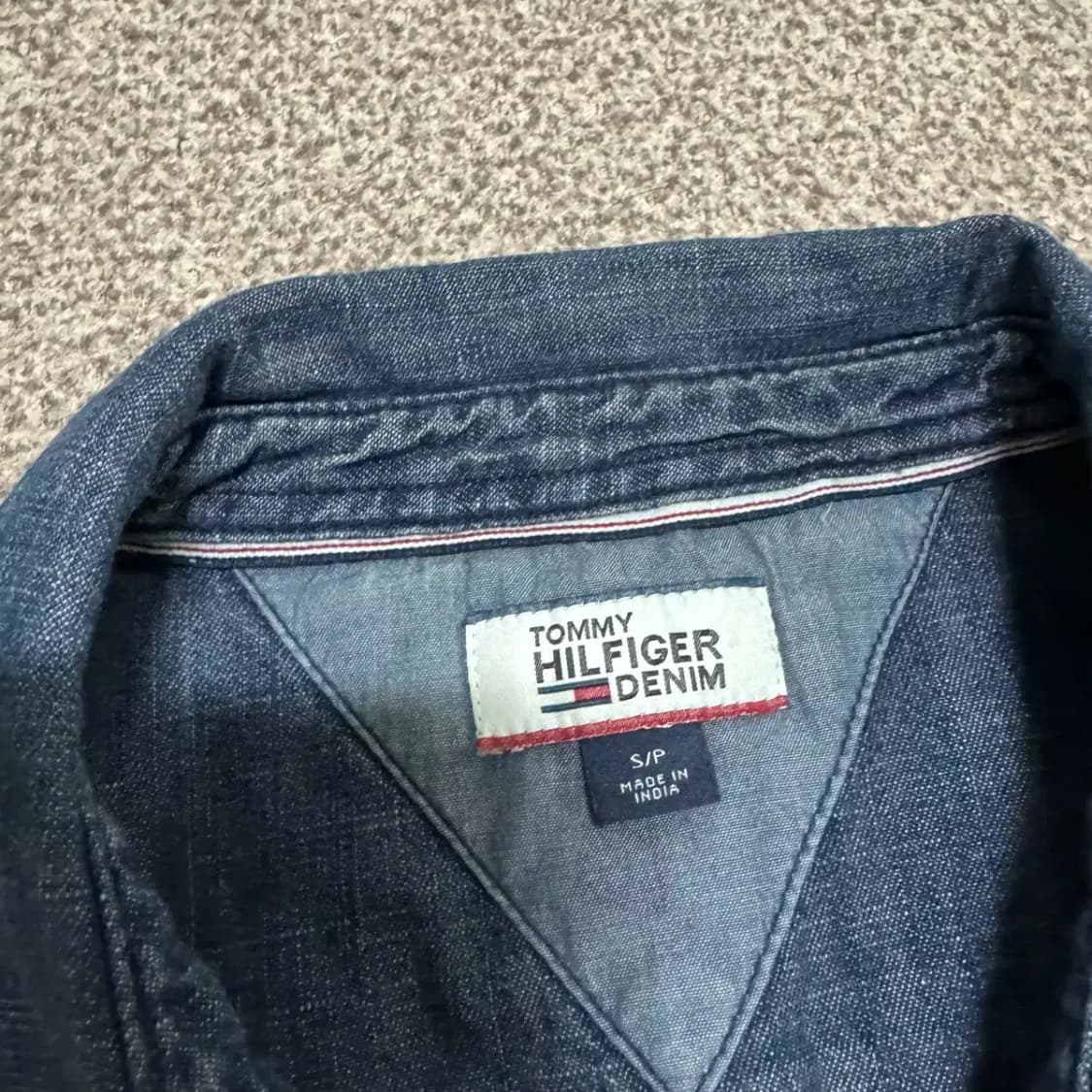 S 타미힐피거 데님 셔츠 여성 상품이미지3