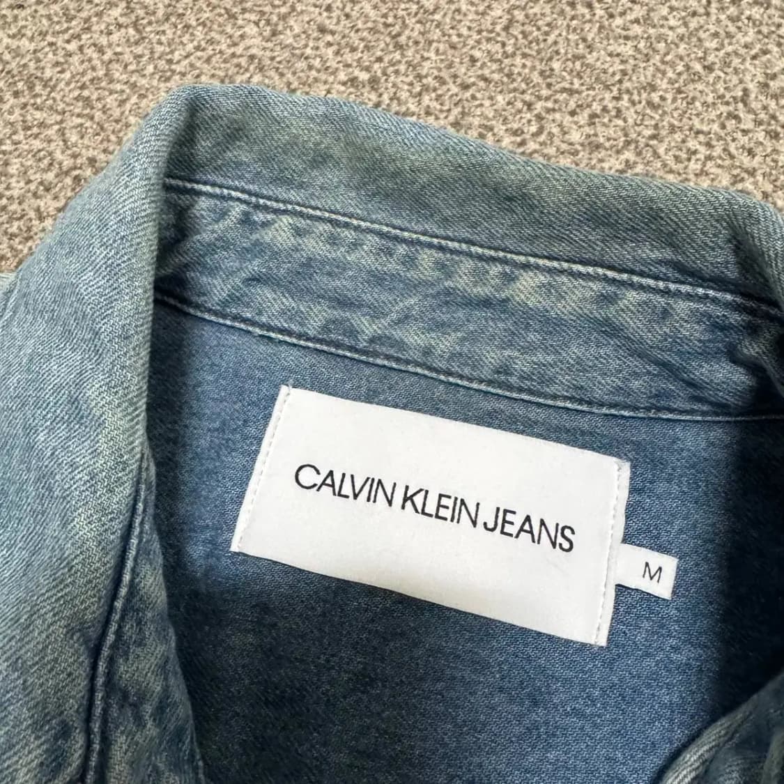 M 캘빈클라인 데님 셔츠 상품이미지4