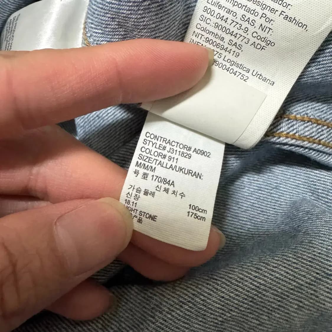 M 캘빈클라인 데님 셔츠 상품이미지6