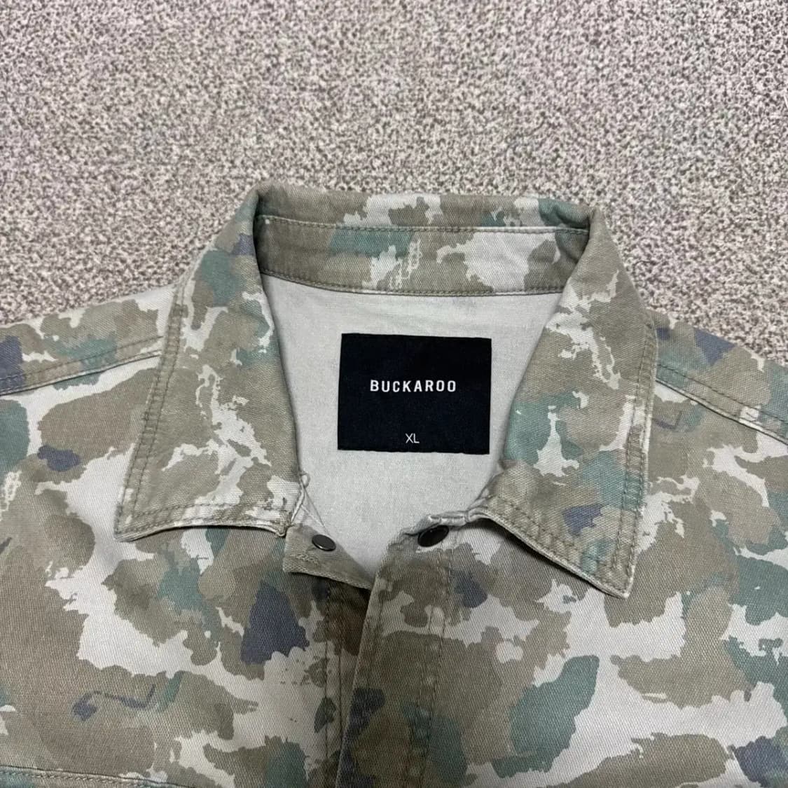 XL 버커루 밀리터리 셔츠 자켓 상품이미지3