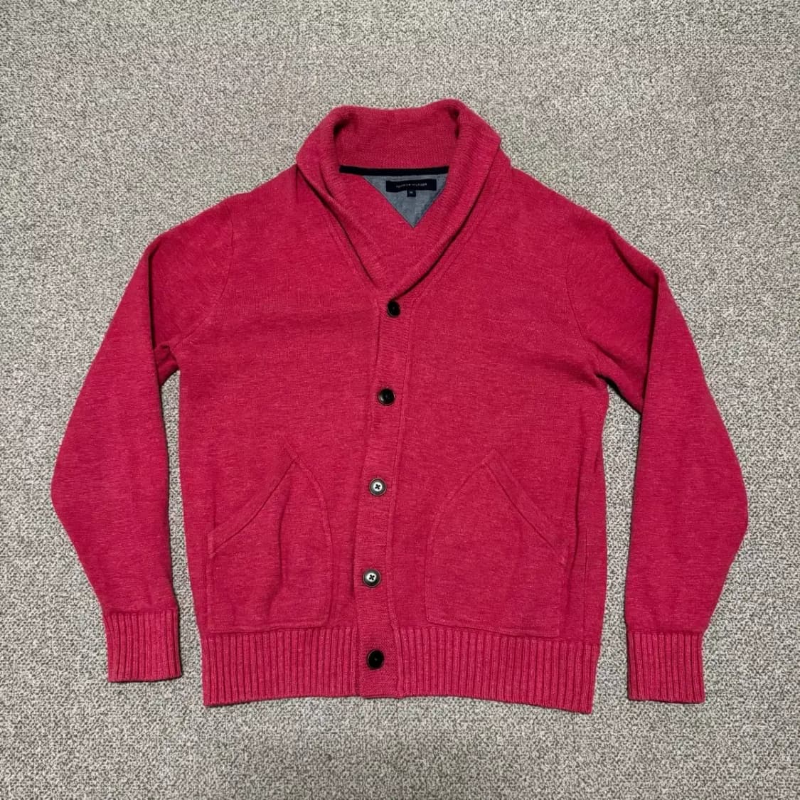 XL 타미힐피거 숄카라 가디건 상품이미지1