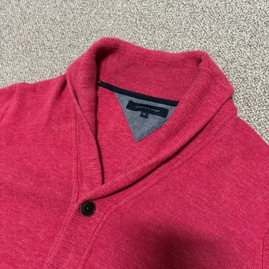 XL 타미힐피거 숄카라 가디건 상품이미지2