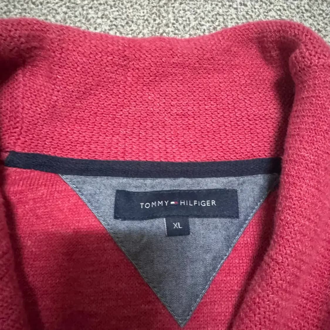 XL 타미힐피거 숄카라 가디건 상품이미지3