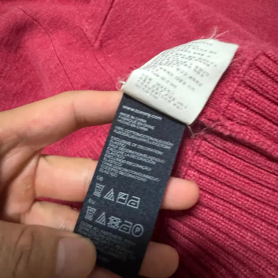 XL 타미힐피거 숄카라 가디건 상품이미지5