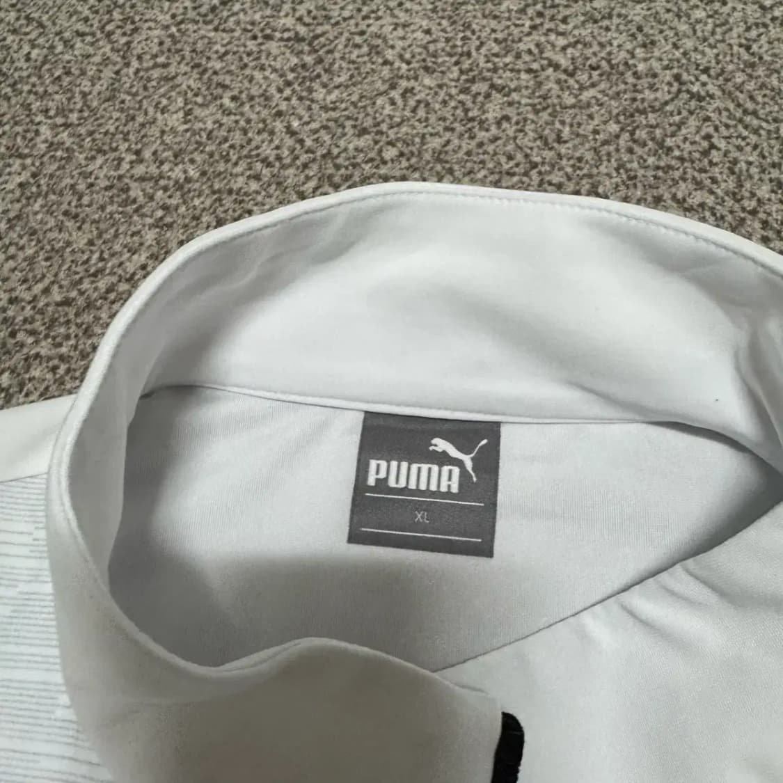 XL 퓨마  화이트 바람막이 져지 자켓 상품이미지3