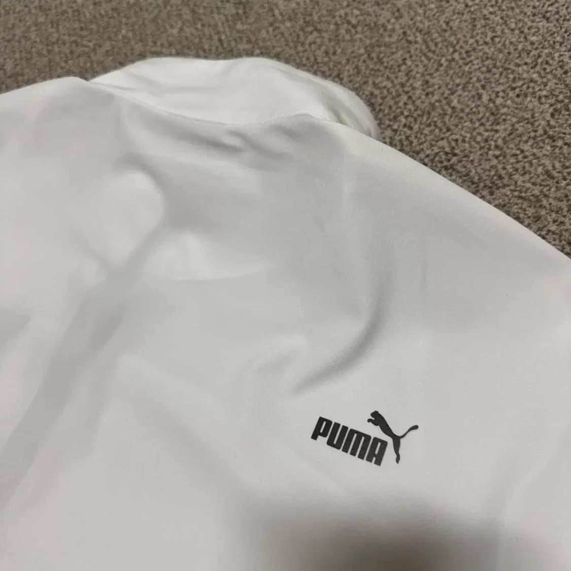 XL 퓨마  화이트 바람막이 져지 자켓 상품이미지6