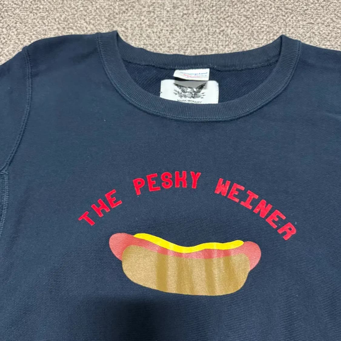 M 챔피언 리버스위브 마크 맥네리어리 핫도그 맨투맨 상품이미지2