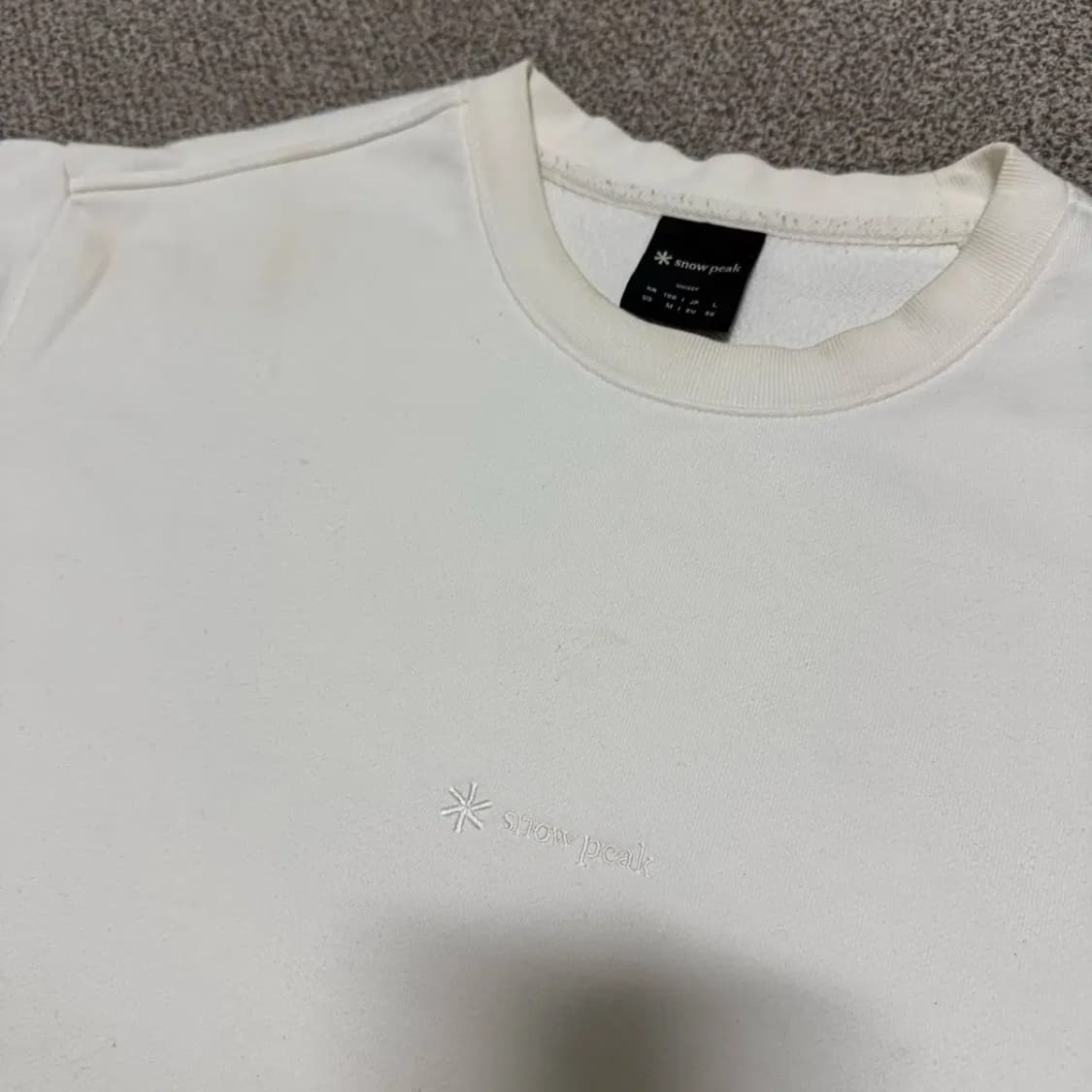 100 스노우피크 맨투맨 상품이미지2