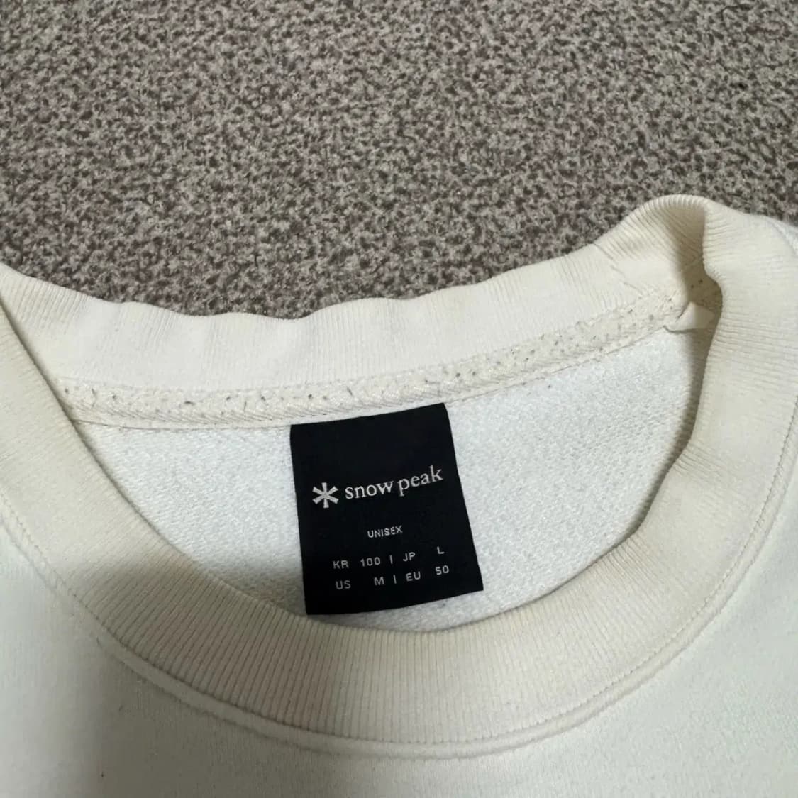 100 스노우피크 맨투맨 상품이미지4