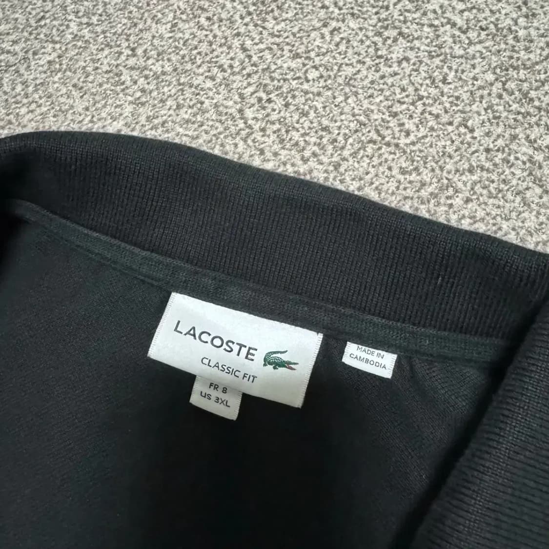 3xl 라코스테 반팔 카라티 상품이미지3