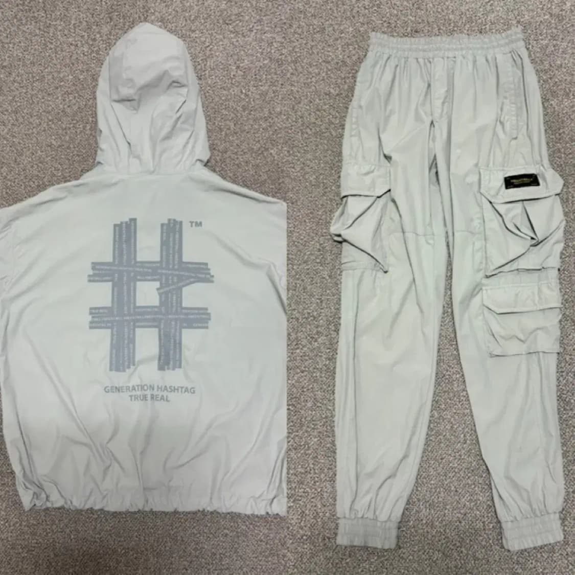 S 빈트릴 나일론 트레이닝복 세트 상품이미지1