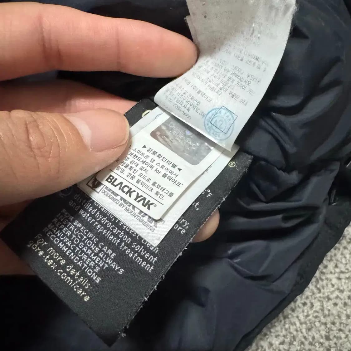 85 블랙야크 고어텍스 패딩 상품이미지8