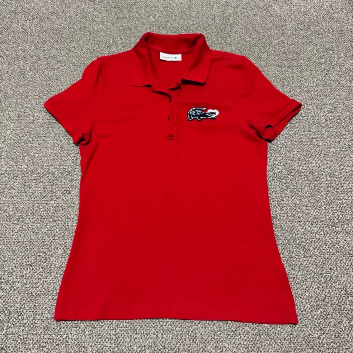 36 라코스테 반팔 카라티 여성 상품이미지1