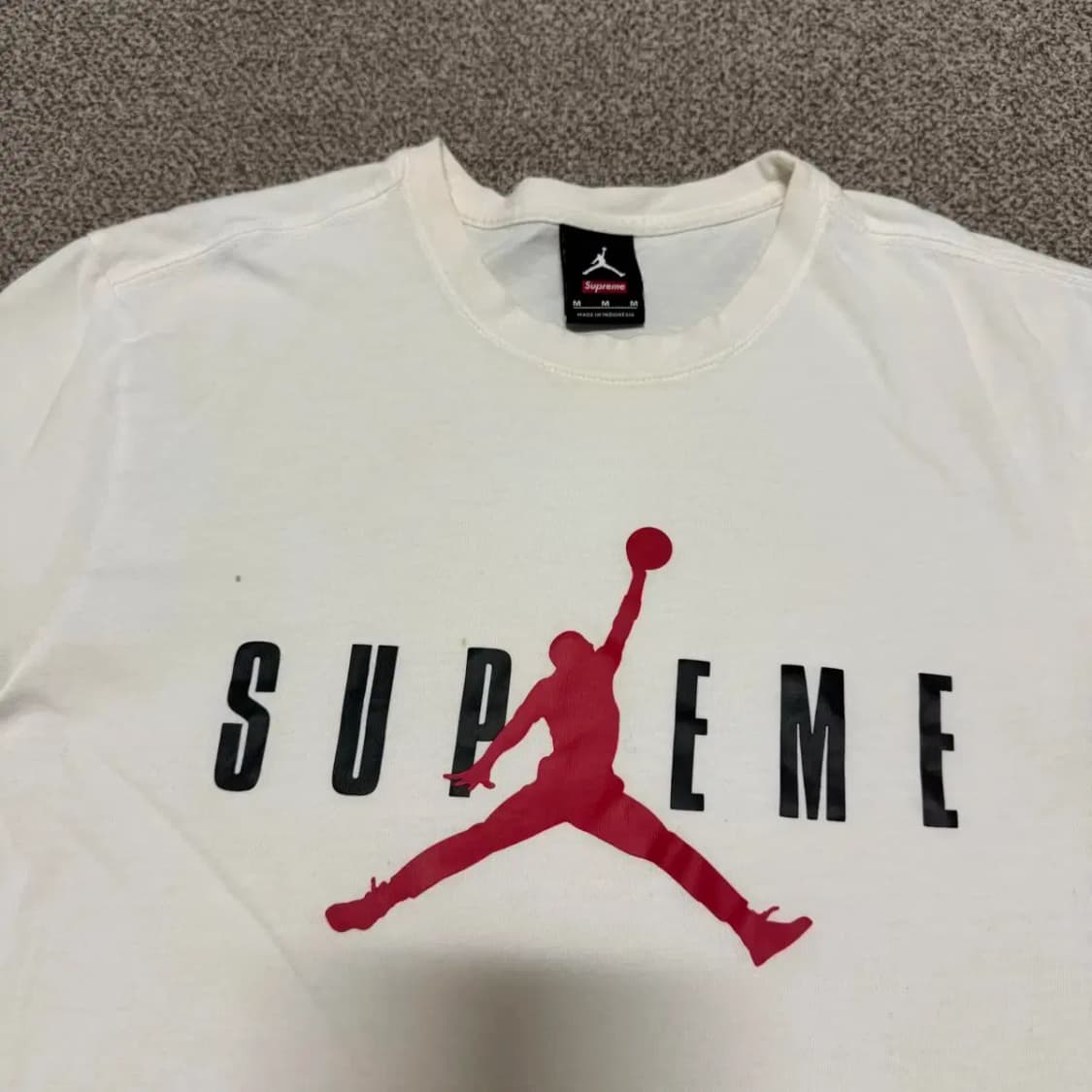 M 나이키 x 슈프림 반팔 상품이미지2