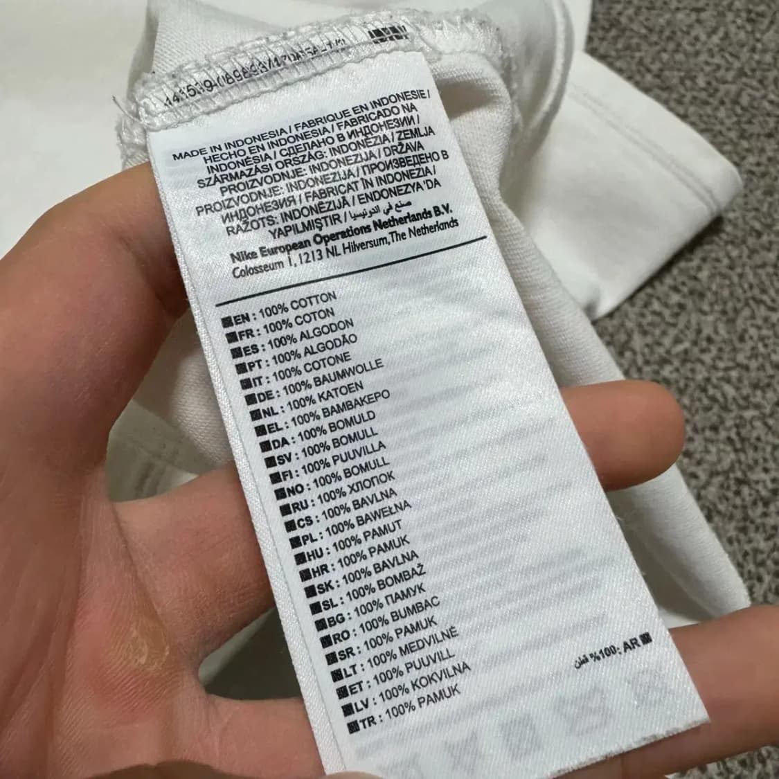 M 나이키 x 슈프림 반팔 상품이미지5