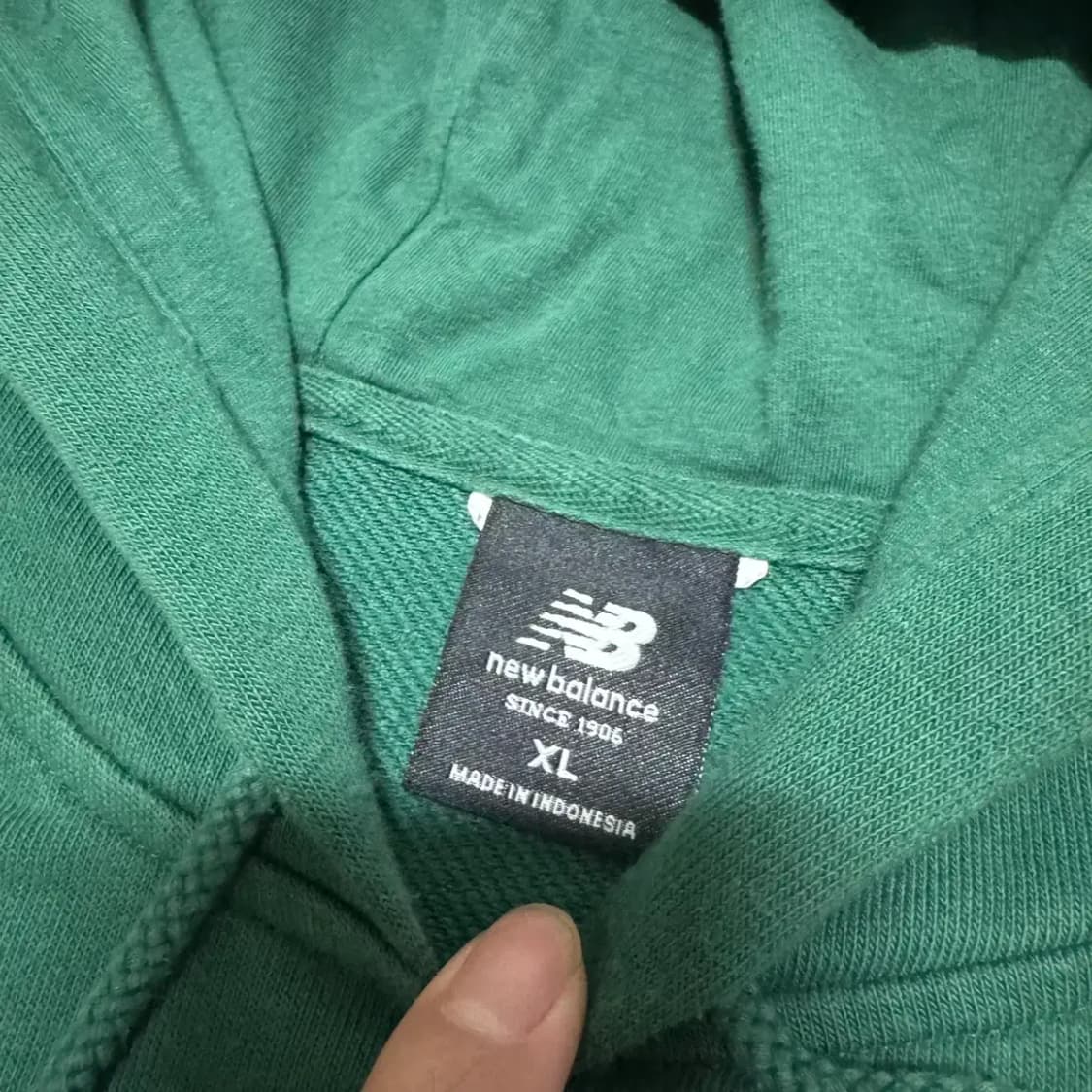 110 뉴발란스 빅로고 후드티 상품이미지3