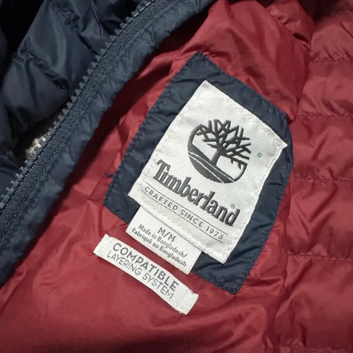 M 팀버랜드 경량 패딩 상품이미지7