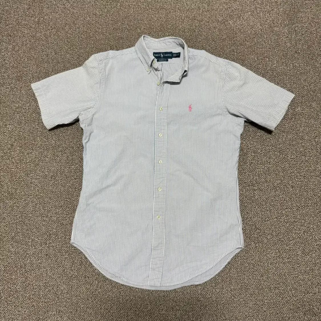 S 폴로랄프로렌 스트라이프 반팔 셔츠 상품이미지1