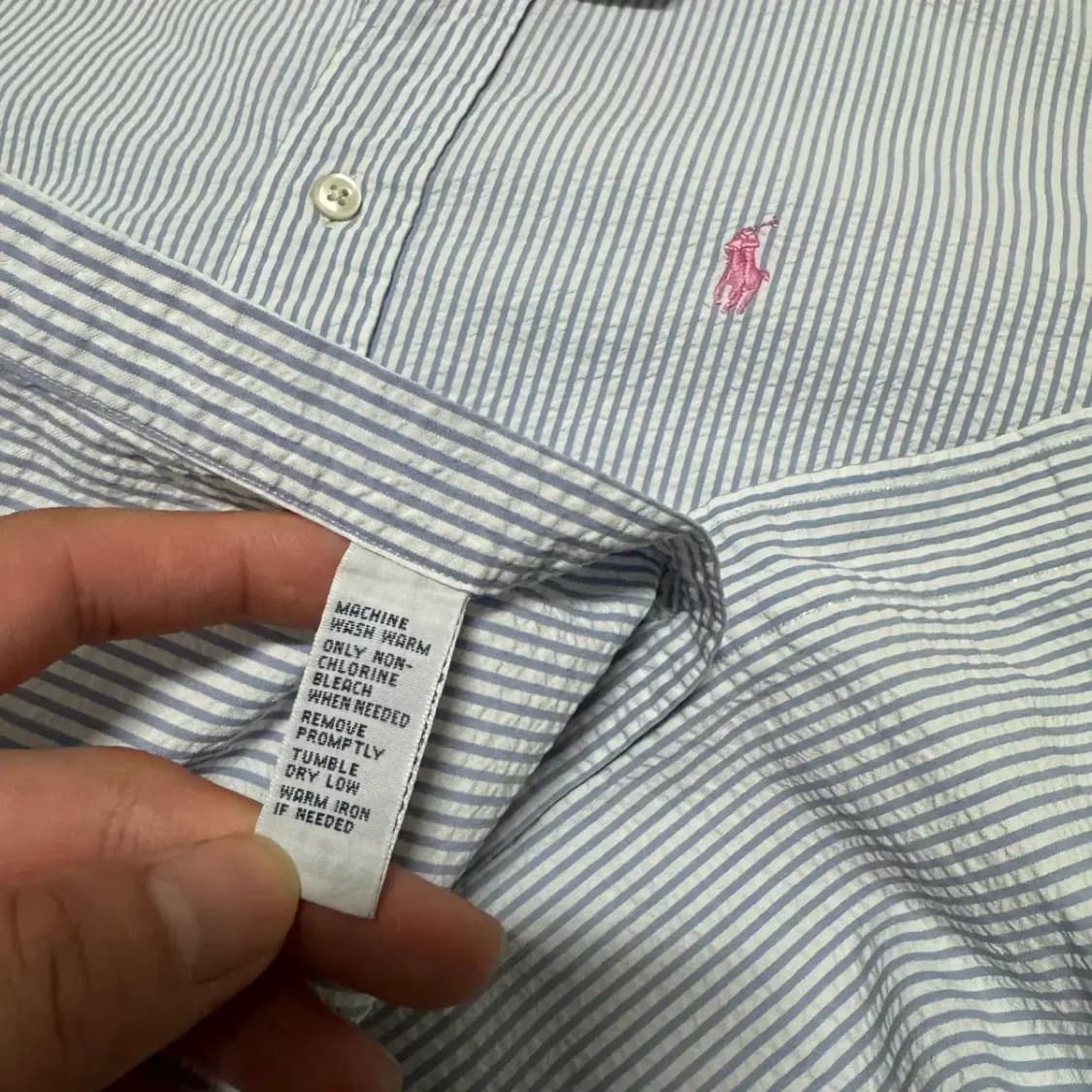 S 폴로랄프로렌 스트라이프 반팔 셔츠 상품이미지5