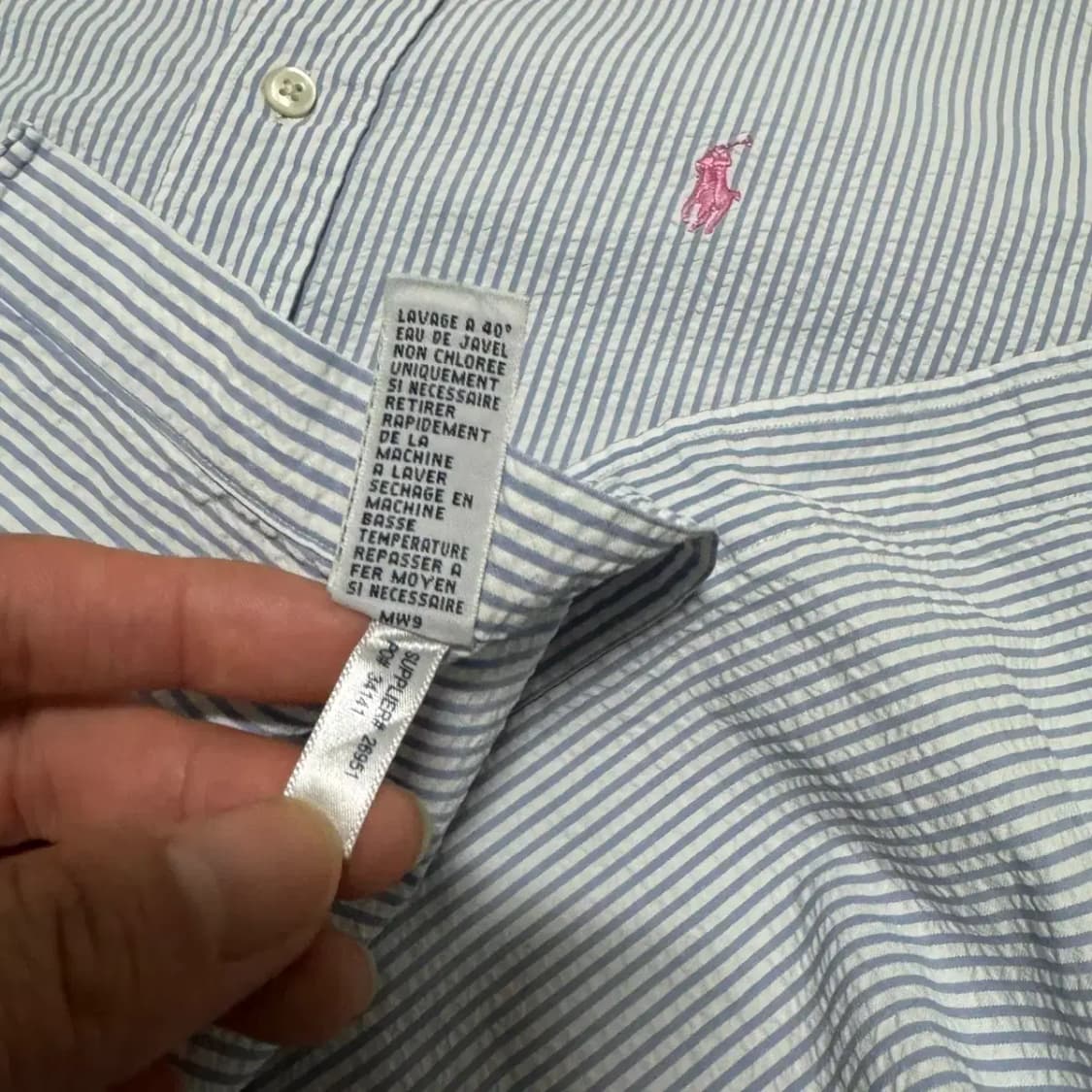 S 폴로랄프로렌 스트라이프 반팔 셔츠 상품이미지6